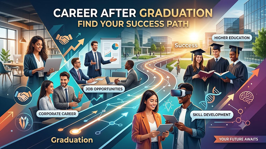 Graduate planning career options and professional development