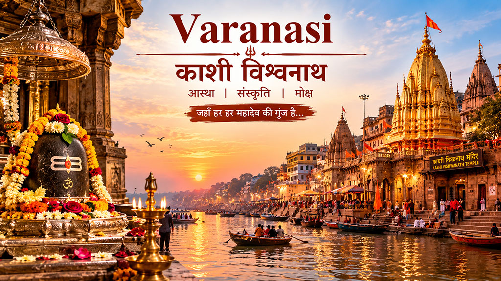 Varanasi Tirth Yatra: Kashi Vishwanath, Ghats and Ganga Aarti